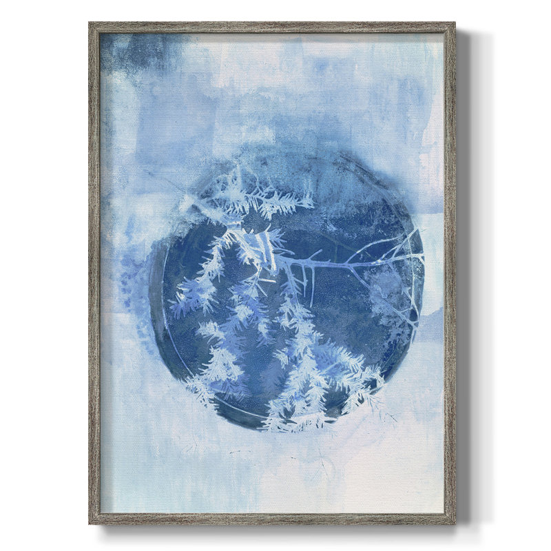 Winter Sky Framed Print - Solid Wood, 21" H x 17" W