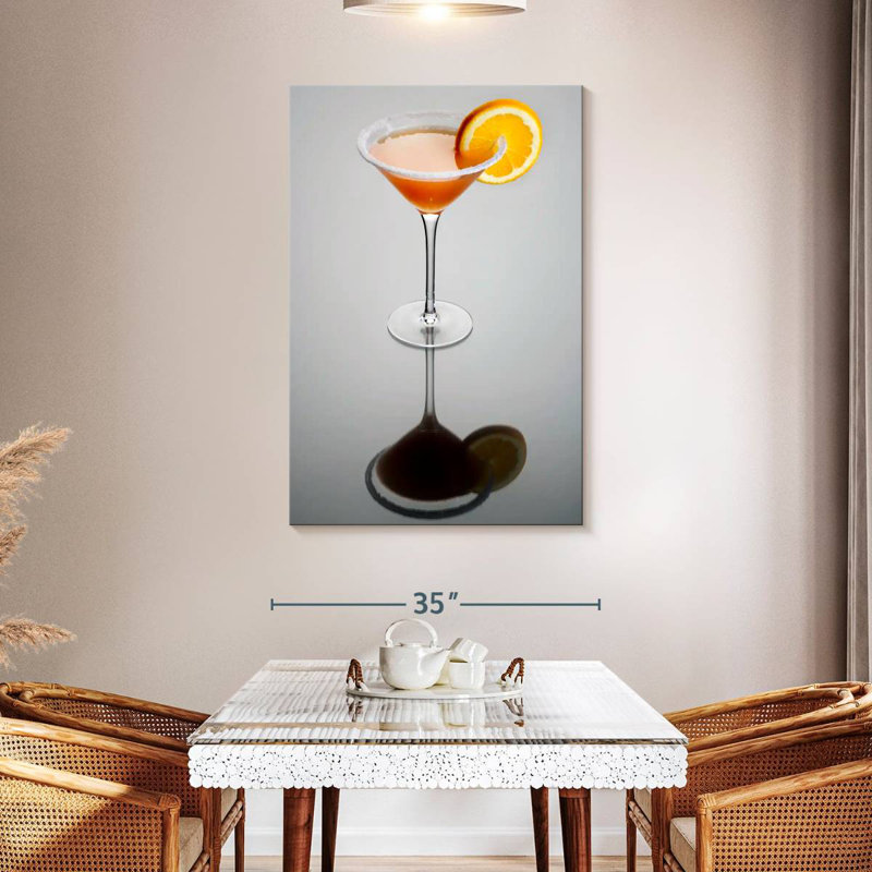 Yarlin Sidecar Cocktail, 48" H x 32" W