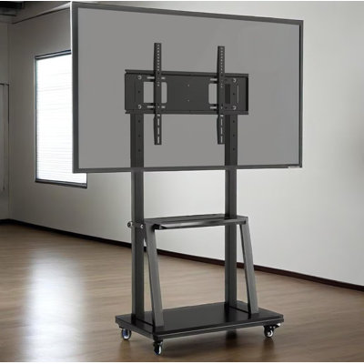 JYXCN Mobile TV Stand TV Cart with Wheels for 32-70"LCD LED OLED Plasma Flat Panel Screen up to 176 Lb Capacity for Living Room And Office
