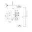 Système de douche avec valve brute-73325142
