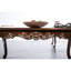 Table basse rectangulaire en cerisier foncé 1Pc avec pieds en bois massif et placage
