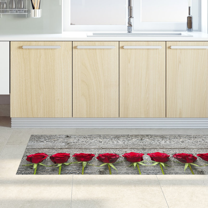 Giavona Floral Area Rug, Rectangle 52 x 280cm