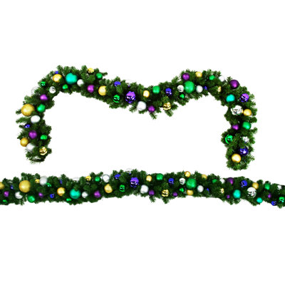 108" Garland with 100 Warm Lights