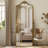 Arched Antique Ornate Full Length Floor Mirror -674046698-674046701-683625185