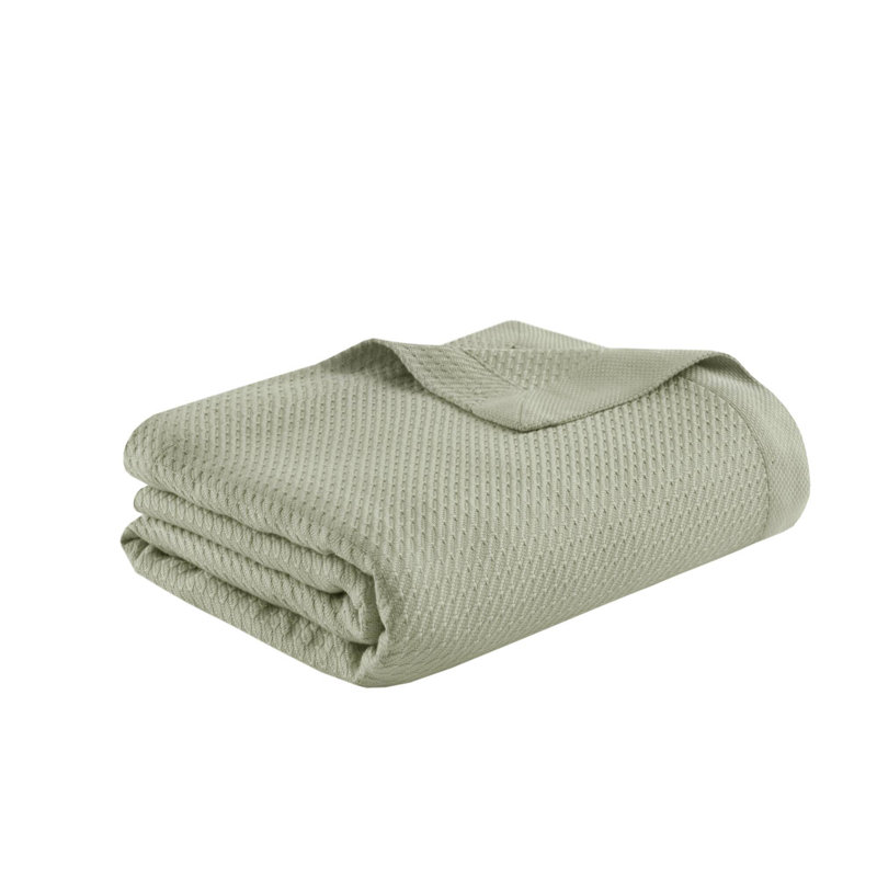 Ensembles de literie en coton égyptien vert sauge, style moderne pour la maison