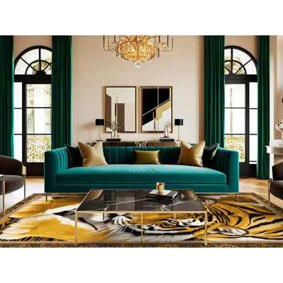  Tapis lavable Golden Tiger Big Cats