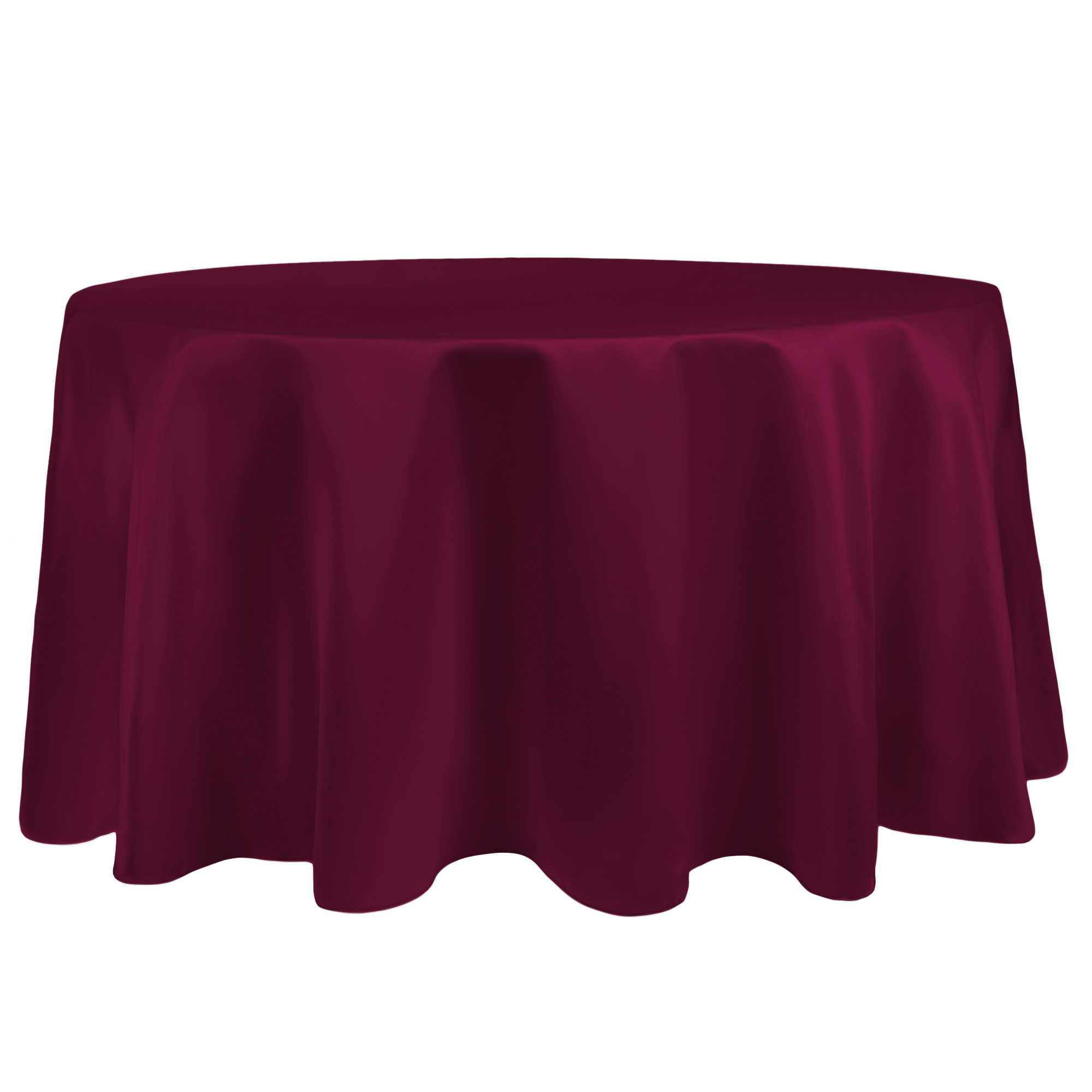 Ultimate Textile -10 Pack- Bridal Satin 108-Inch Round Tablecloth ...