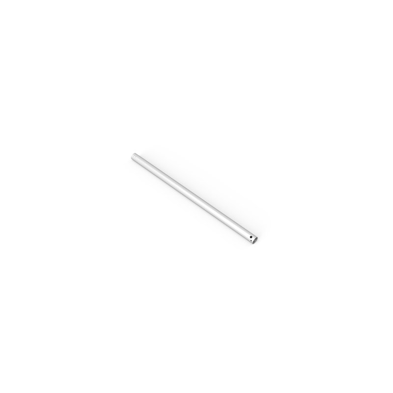 Smart Ceiling Fan Downrod, White, 18" H x 0.81" W x 0.81" D
