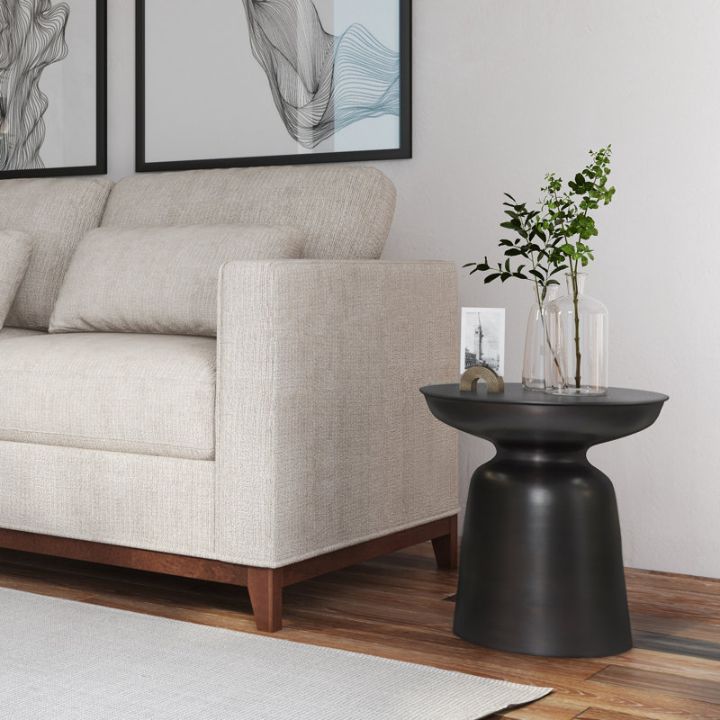 Table d'appoint Modern Modern, Cuivre antique