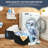 1 Pack Rope Baskets For Storage Basket, Cotton Rope Woven Basket With Handles. Blanket Basket For Storing Clothes, Toys, Books, Shelves Etc, 15''L X 10''W X 9.5''H-101341995