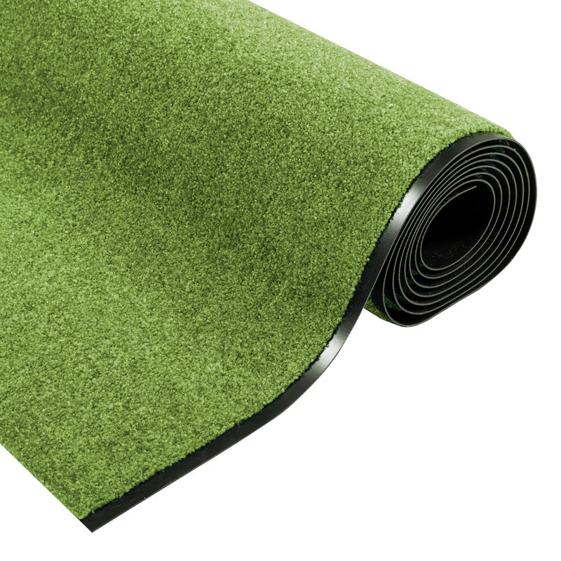 Non-Slip Doormat, Green, 120 x 350 cm