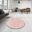 Tapis contemporain rose-1350338643