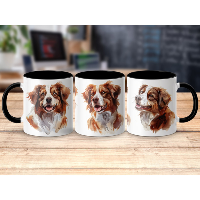 Ceramic Coffee Mug, 2, Black