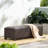 PE WICKER STORAGE BENCH