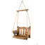 Zariyah Wood Hanging Tray Bird Feeder