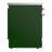 Majestic III Series 30 Inch Induction Range with 4 Induction Elements in Emerald Green (Chrome Trim)-124828787-124828791