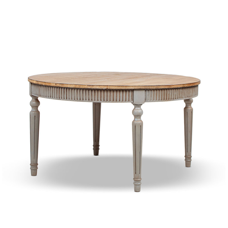 Imarah 55" Reclaimed Wood Round Dining Table