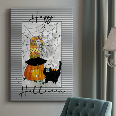 Happy Halloween Pumpkin " Happy Halloween Pumpkin " Graphic Art Print
