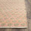Tapis en jute / coton tissé à la main Arria Cape Cod orange / naturel-19270002