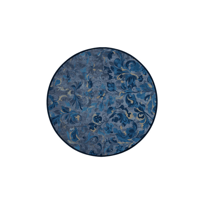Machine Washable Area Rug, Round 6'
