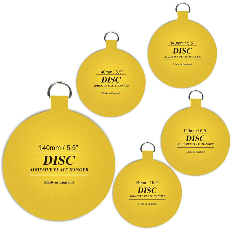 Adhesive, Plastic Decorative Plate, 0.02cm H x 14cm W x 0.02cm D
