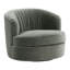 Azura Upholstered Swivel Chair, Sapphire Sage