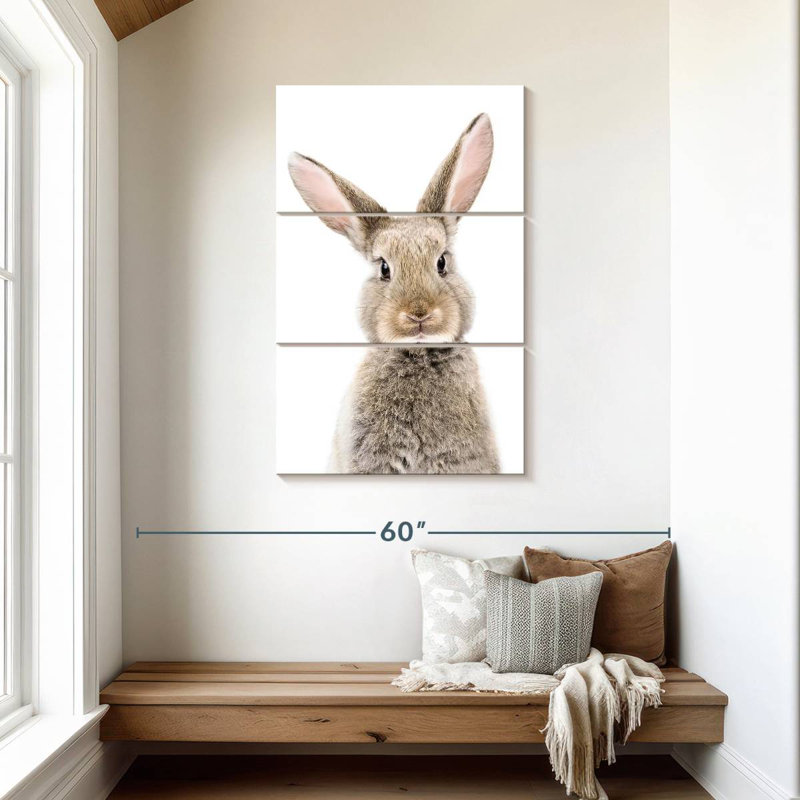 Petit lapin Brampt, H 45 po x l 28 po