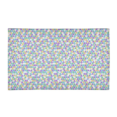Chenille Geometric Indoor Rug