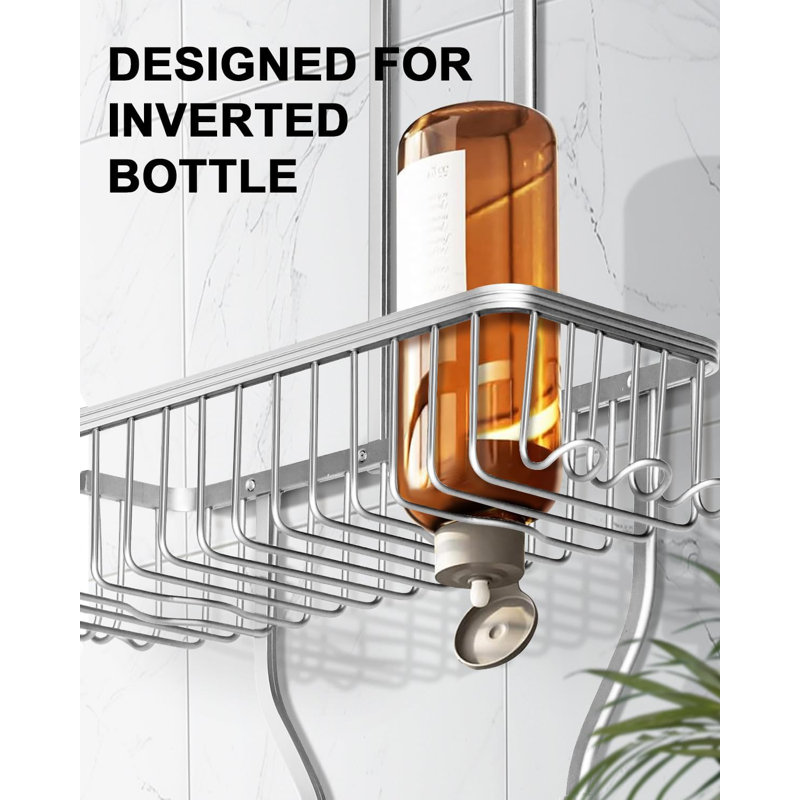 Organisateur de douche suspendu Never Never, Argent argent