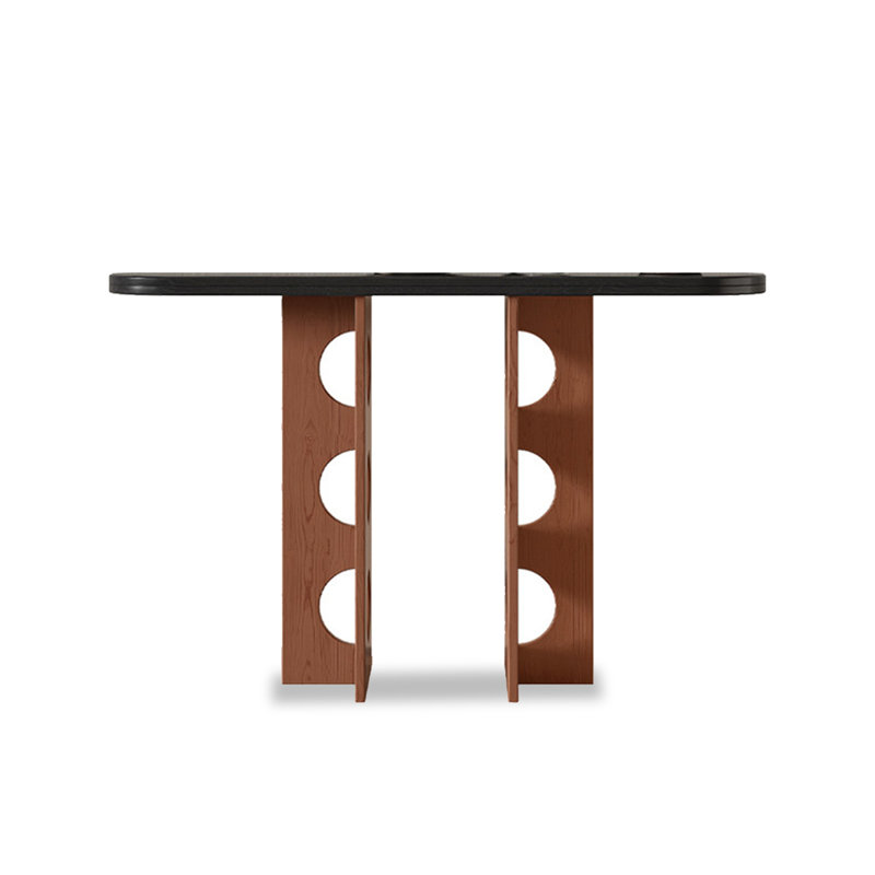 Console en bois massif Wabi Sabi