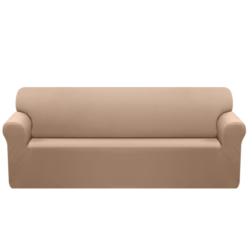 Housse de protection pour fauteuil extensible 2 places, Mélange de polyester kaki, H 45 po x l 118,1 po x P 30 po