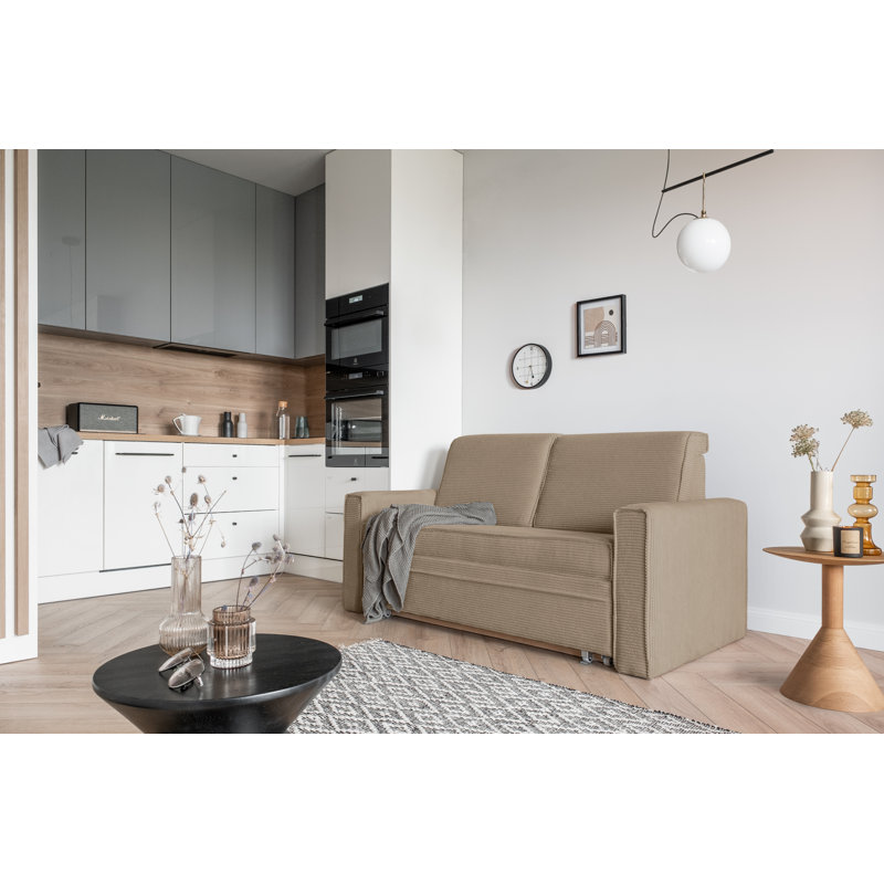 Lucky Lucy 3 Seater Sofa Bed, Tan