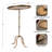Bajoria Metal Oval Side Table
