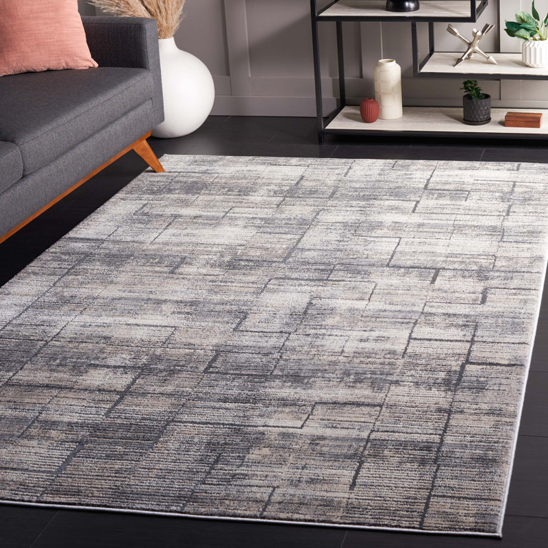 Whisper Performance Abstract Rug, Rectangle 5'3" x 7'6"