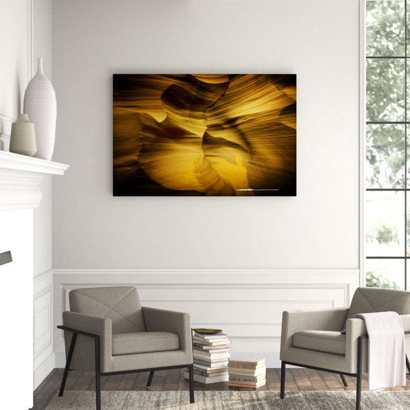 Antelope Canyon II Print by Mitchell Bloch, Plexi, 60" H x 40" W