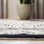 Tapis crocheté à la main gris Adera-19263003