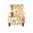 Mélange de polyester beige / rose est en rupture de stock