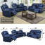 Canapé inclinable 69 po en cuir Vegan-1873966246