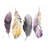 Bohemian Feather Set Print On Canvas