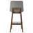 Arseniy 28" Upholstered Low Back Solid Wood Kitchen Dining Bar Stool-1619384408