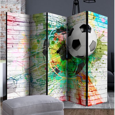 68'' H Solid Wood Folding Room Divider