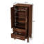 Armoire de rangement pour garde-manger de 53,5 po de hauteur, buffet, armoire de rangement avec portes et tiroirs-1304082683