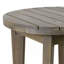 Table d'appoint d'extérieur en bois d'acacia 16 po-2008792025