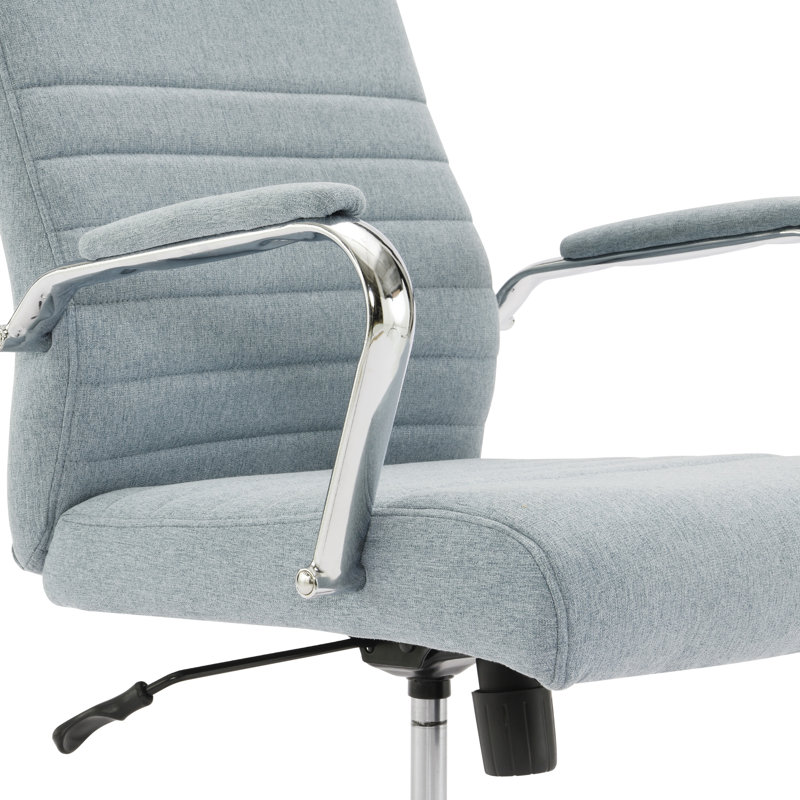 Chaise de bureau Mallory, Bleu