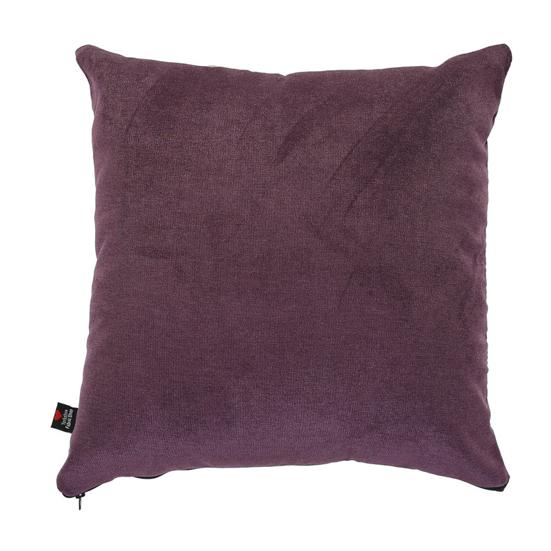 Mirador Square Cushion, Large, Purple