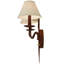 Rustic Lodge 2 - Light Candle Wall Light