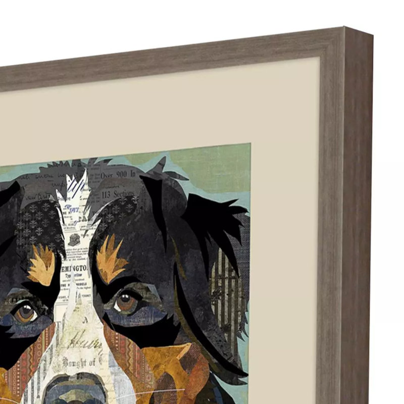 «Dog Collage I S / 4», impression sur papier 4 pièces