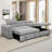 Timon 102 in. Right Facing Sleeper Sectional
