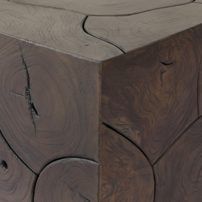 Outdoor Square Teak Side Table