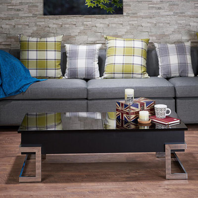 Table basse à plateau relevable
